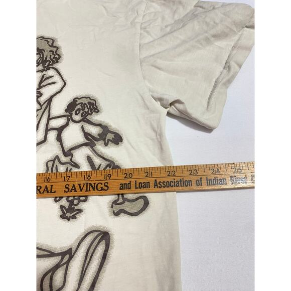 Y2K 90s Vintage Graphic T-Shirt Size Large Oversize Summer Unisex Hipster 22x25 - Picture 4 of 10